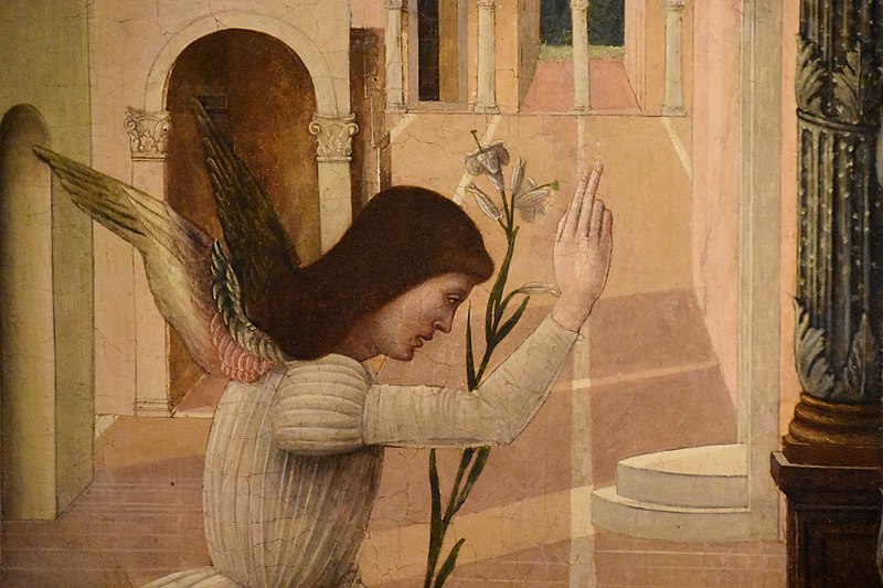 File:Gentile Bellini, The Annunciation, ca. 1465 (1) (28695181263).jpg