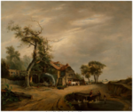 George Vincent - An Old Farmstead near Norwich.png