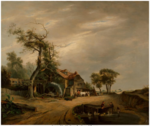 George Vincent - Farmstead Tua di dekat Norwich.png