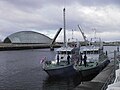 HMS Biter (right) in Glasgow, 2007.