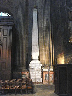 <span class="mw-page-title-main">Gnomon of Saint-Sulpice</span> Astronomical Measurement Device