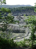 Modern quarry in Prospect Park GoffleHill Quarry.jpg