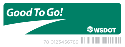 Thumbnail for Good to Go (toll collection system)