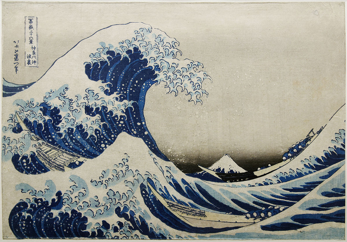 CategoryThe Great Wave off Kanagawa by Katsushika Hokusai in the