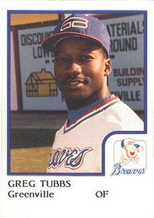 Грег Таббс 1986 ProCards Greenville Braves.jpg