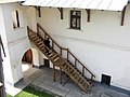 Casa stăreţiei- scara exterioară şi foişorul