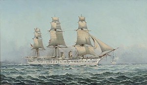 HMS Boadicea oleh Henry J Morgan.jpg