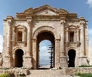 <span class="mw-page-title-main">Arch of Hadrian (Jerash)</span>