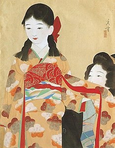 "A Mother's Love", Yamakawa Shūhō 1924