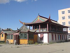 Residence of Prince Chin Wang Khanddorj (Minister of Foreign Affairs), built in 1913.