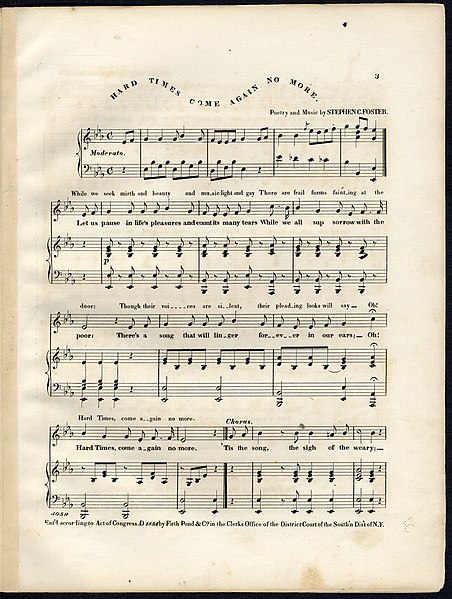 Original sheet music