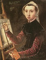 Caterina van Hemessen, Self-portrait 1548
