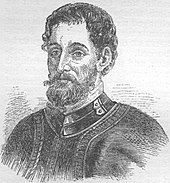 Conquistador Hernando de Soto, first European to visit Tennessee Hernando de Soto 1881.jpg