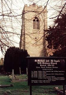 St Michaels Church, High Ercall Church in Shropshire, England