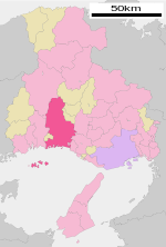 Himeji in Hyogo Prefecture Ja.svg