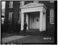 Historic American Buildings Survey, Frank Skotnicki, Photographer December 29, 1934 ENTRANCE, FACING NORTH. - Moorhead House, Moorheadville, Erie County, PA HABS PA,25-MOOR,1-3.tif