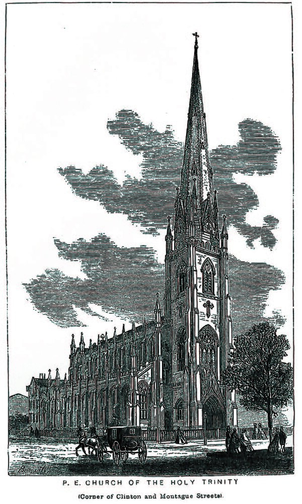 With since-removed spire