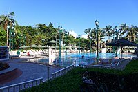 Outdoor Pool Hong Kong Disneyland Hotel Outdoor Pool 2017.jpg