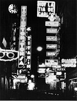 Night view in 1936. Horacio Coppola - Buenos Aires 1936 - Florida 2.jpg