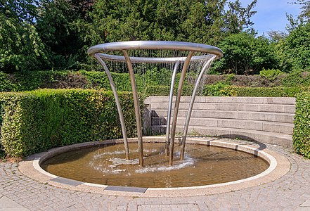 Fountain Horbachpark Ettlingen Germany