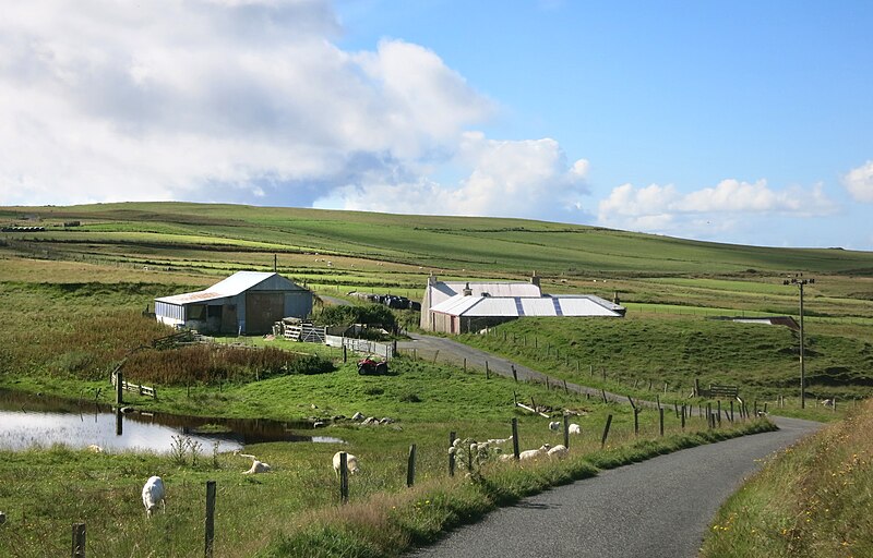 File:House in a Valley, West Sandwick - geograph.org.uk - 4659595.jpg