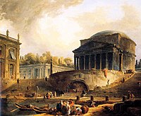 Руїни в Ріпетта, Рим, 1767