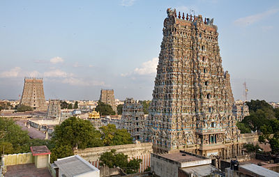 The Meenakshi Amman Temple, the heart and lifeline of the city of Madurai