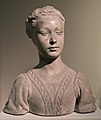 Portrait bust of a young woman (known as Princess of Urbino), 1450-1500