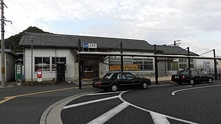 <span class="mw-page-title-main">Kamigōri Station</span> Railway station in Kamigōri, Hyōgo Prefecture, Japan