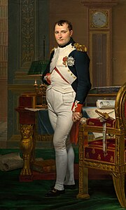 Jacques-Louis David - Kejsaren Napoleon i hans studie vid Tuilerierna - Google Art Project 2.jpg
