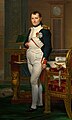 Jacques-Louis David Napolion Bonaparte (15 agosto 1769-5 mazzo 1821) a le Tuileries, 1812 (National Gallery of Art - Washigton D.C.)