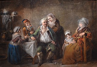Le buveur et sa famille