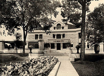 James A. Patten House, Evanston, Illinois, 1901, demolished.