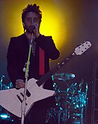 Jared Leto live in Houston on December 3, 2009.