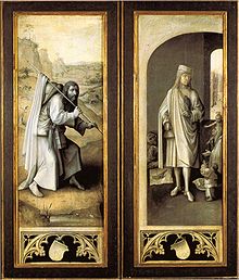 The closed triptych. Jheronimus Bosch Last Judgment triptych (Vienna) exterior.jpg