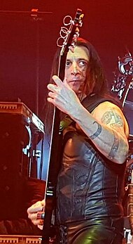 DeMaio with Manowar in 2016