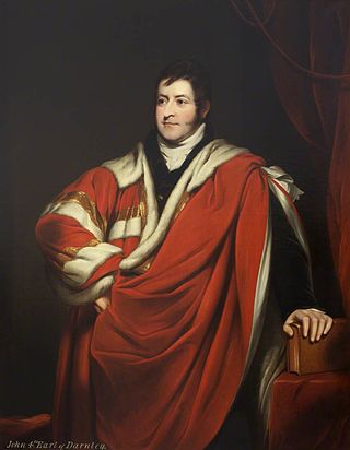 <span class="mw-page-title-main">John Bligh, 4th Earl of Darnley</span> British peer and cricketer