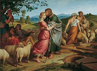 Jacob Encountering Rachel with her Father's Herds