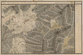 Aita Seacă în Harta Iosefină a Transilvaniei, 1769-1773
