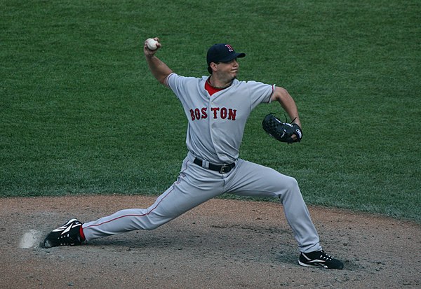 Josh Beckett started and won Game 1.