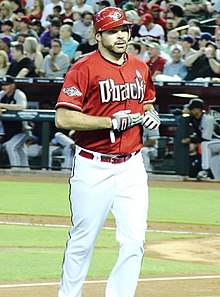 Collmenter at Chase Field in 2011 Josh Collmenter on June 19, 2011 (cropped).jpg