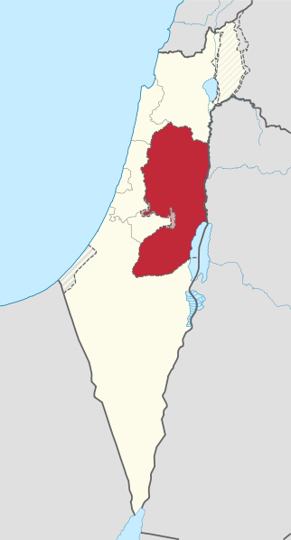 File:Judea and Samaria Area in Israel (core+others hatched) (semi-Israel areas hatched).svg