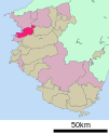 Kainan in Wakayama Prefecture Ja.svg