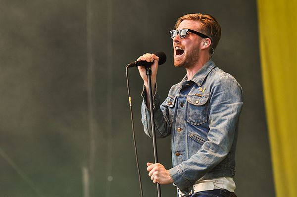 Ricky Wilson in concert in Germany in 2013.