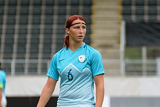 <span class="mw-page-title-main">Kaja Korošec</span> Slovenian footballer