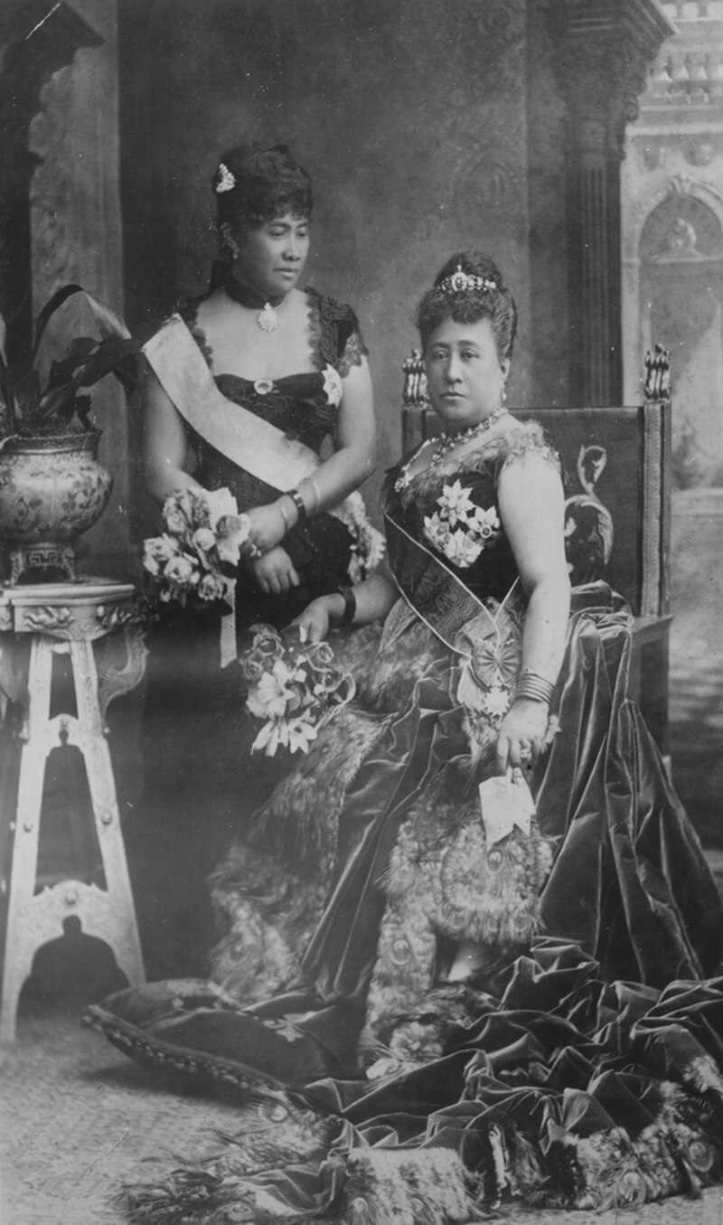 king kalakaua and queen liliuokalani