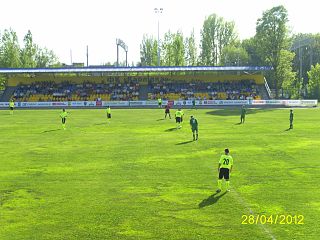 Mashynobudivnyk Stadium Football stadium in Karlivka, Ukraine