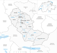 Map of Toggenburg