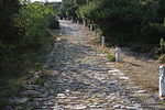Ancient Via Egnatia in Kavala (ancient Neapolis). Kavala egnatia 2.JPG