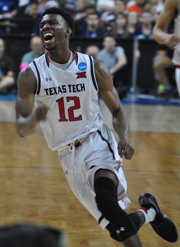 Keenan Evans of Texas Tech, at the tournament